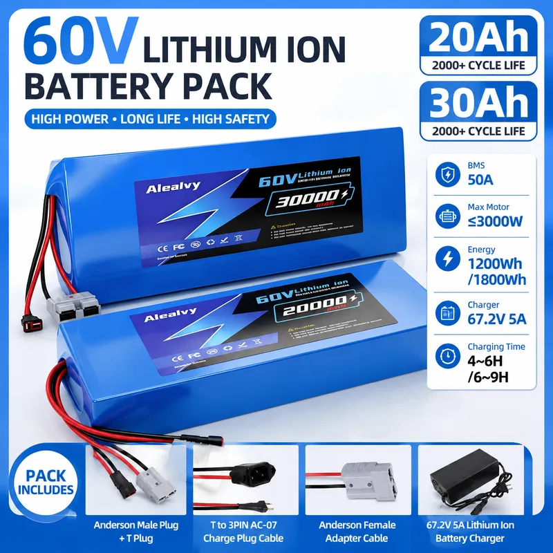  60V 20AH 30AH 21700 Lithium B - 60V 30Ah Electric Scooter Battery ulasan dan harga